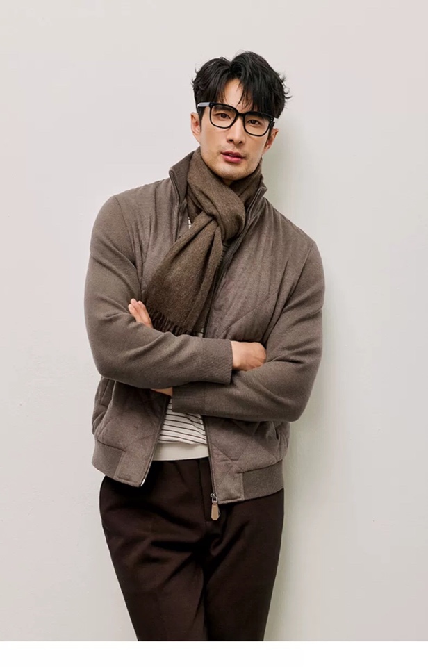 Loro Piana 诺悠翩雅lP🆕 爆款休闲立领夹克三色齐发，金纺羊毛面料；简约高端；手感舒适柔软；上