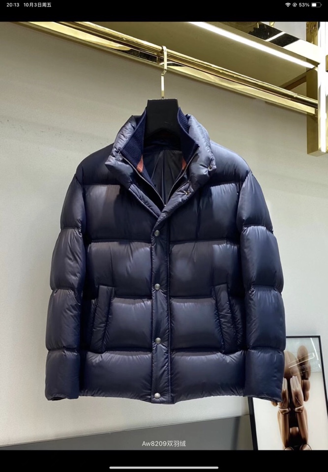 Ermenegildo Zegna 杰尼亚2025最爆款羽绒服面包服；3色齐发；锦纶氨纶纤维高弹面料，抗
