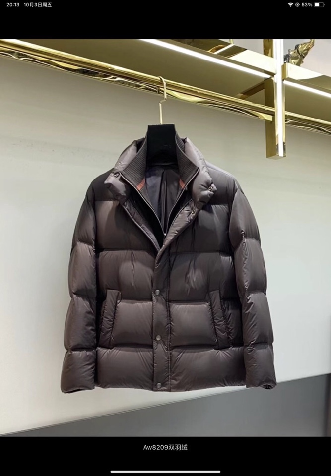 Ermenegildo Zegna 杰尼亚2025最爆款羽绒服面包服；3色齐发；锦纶氨纶纤维高弹面料，抗