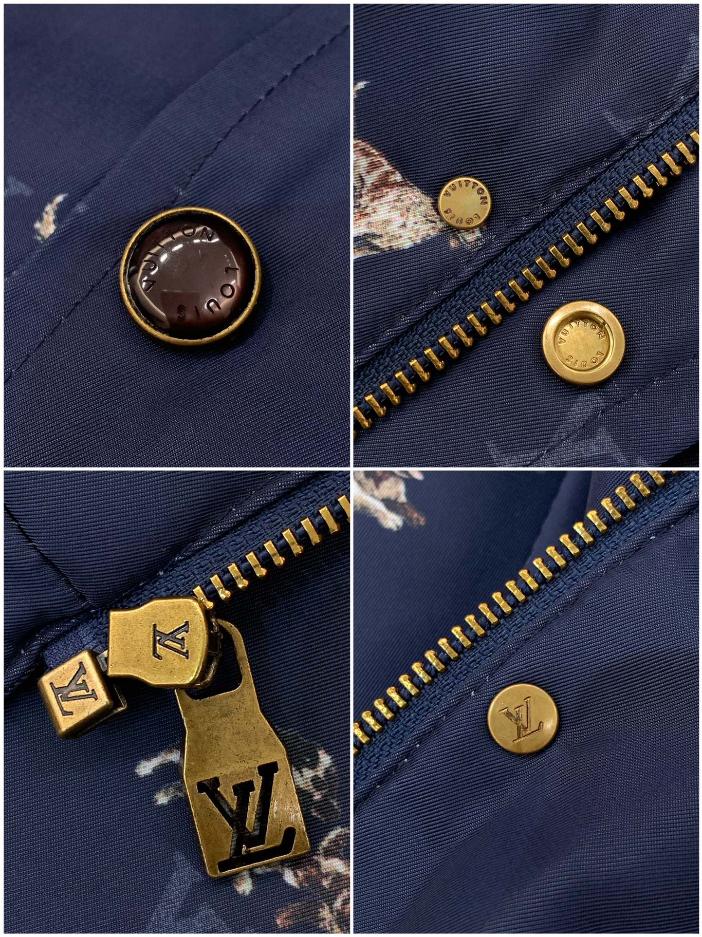 ，LouisVuitton 路易威登，2025冬季最新款，专柜同步有售，原单狠货，时尚休闲➕棉夹克翻领外