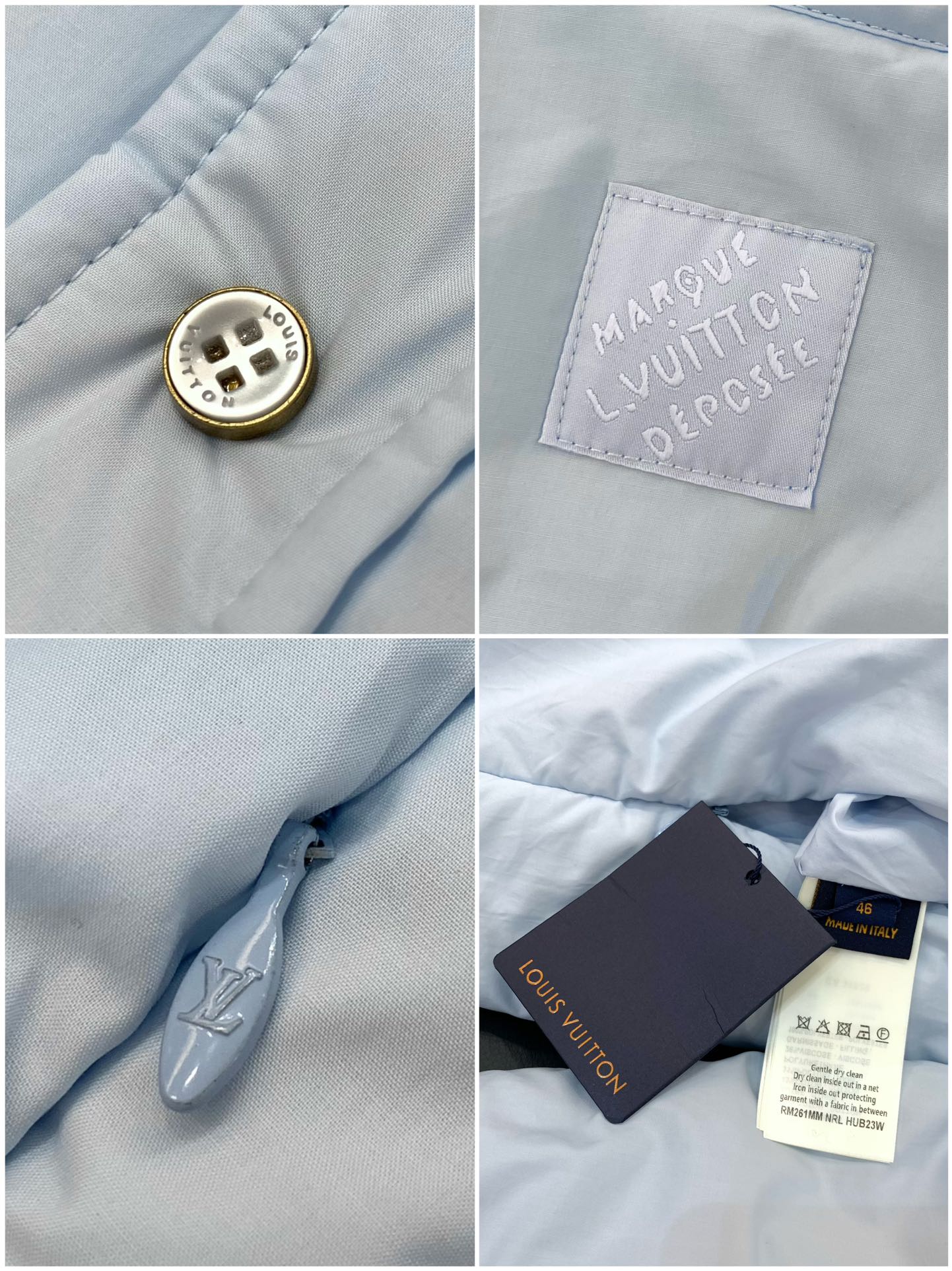 ，LouisVuitton 路易威登，2025冬季最新款，专柜同步有售，原单狠货，时尚休闲两面穿翻领棉服