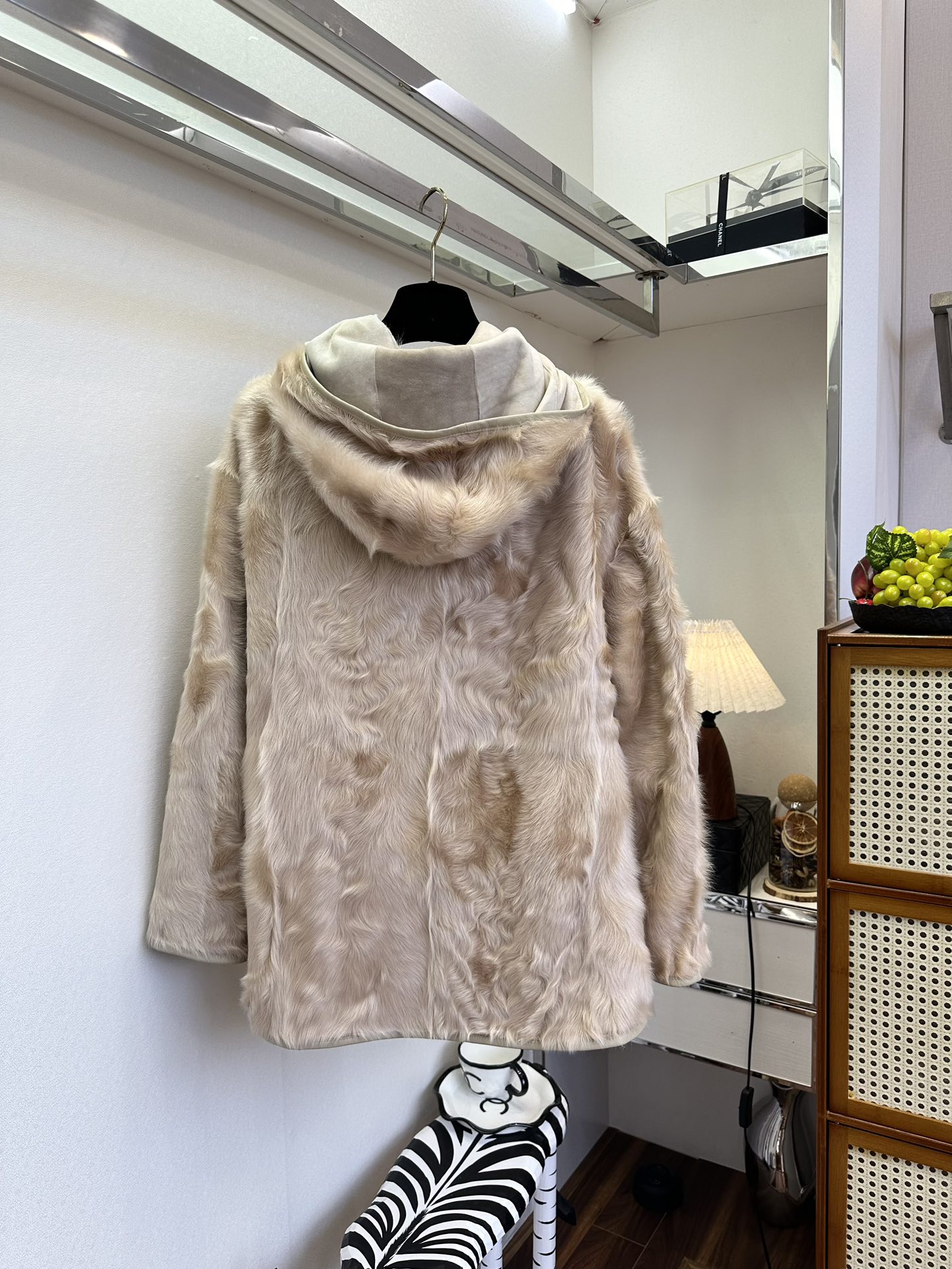 Finnish Lamb Fur Hooded Coat - Lightweight & Warm Winter Outerwear 3 i1763473054 350 1