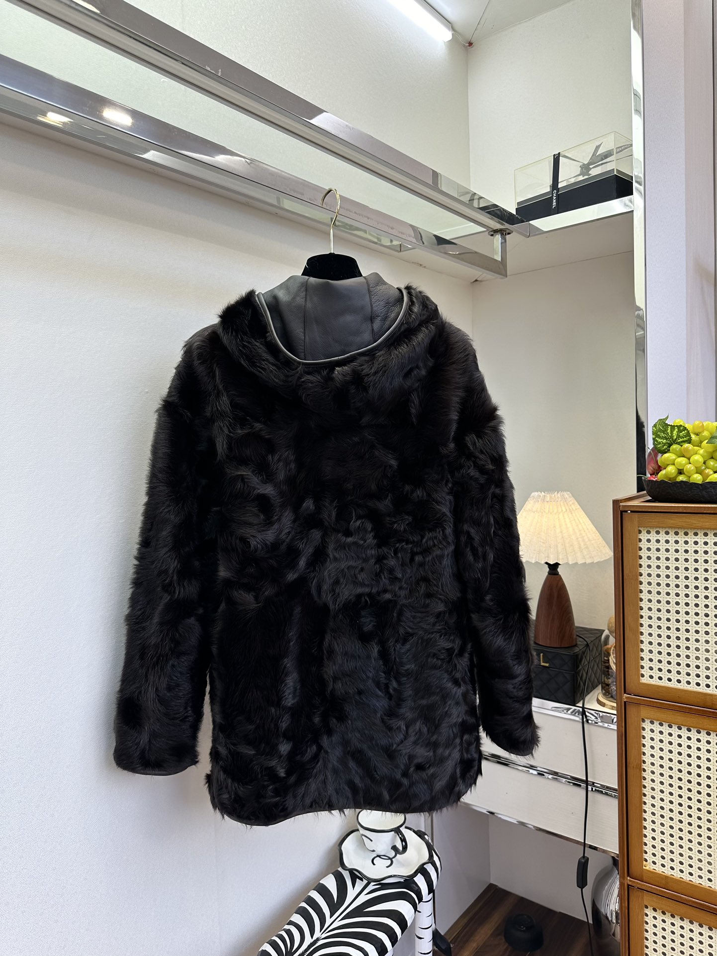 Finnish Lamb Fur Hooded Coat - Lightweight & Warm Winter Outerwear 8 i1763473054 7283 6