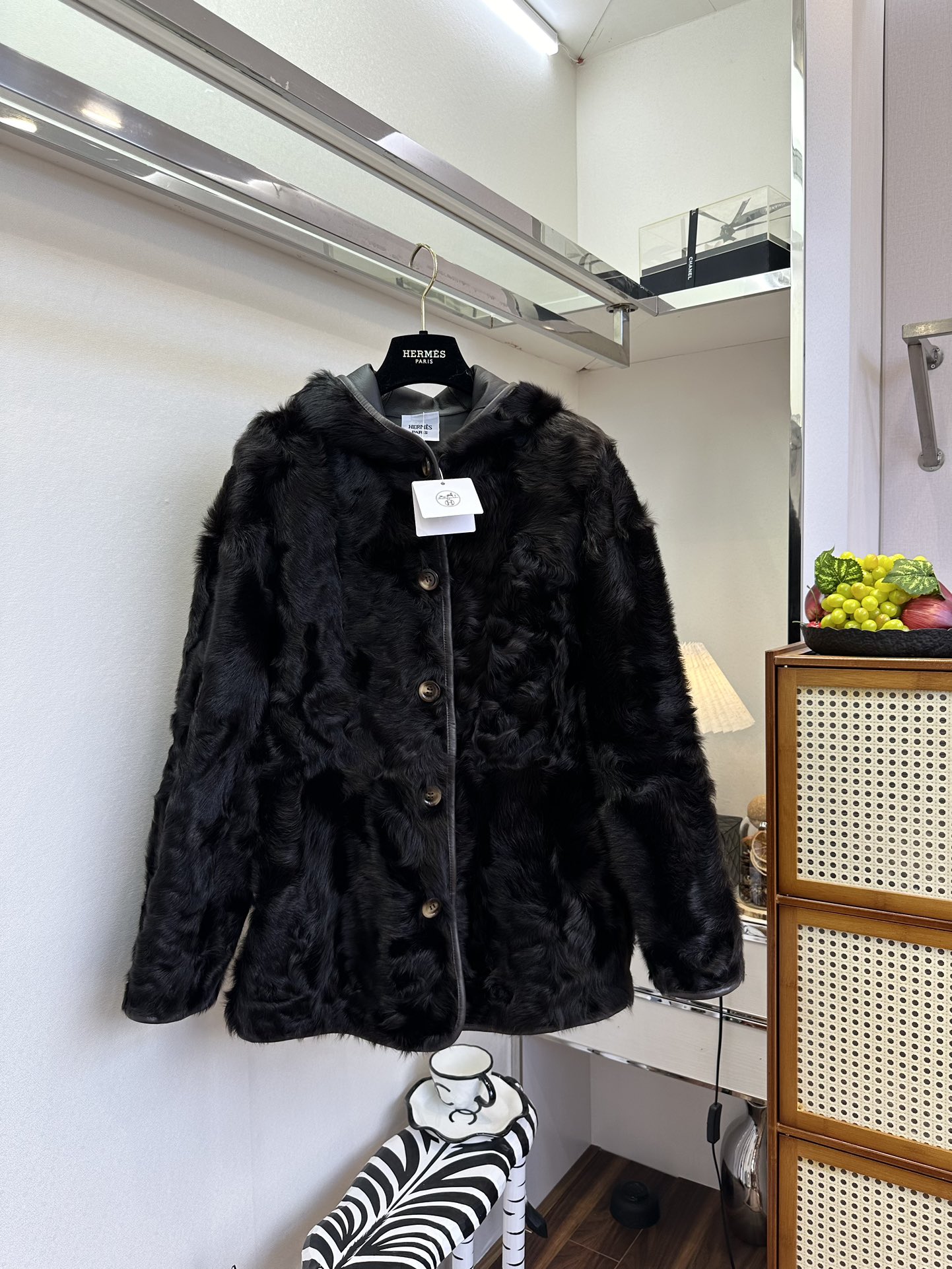 Finnish Lamb Fur Hooded Coat - Lightweight & Warm Winter Outerwear 7 i1763473054 7317 5