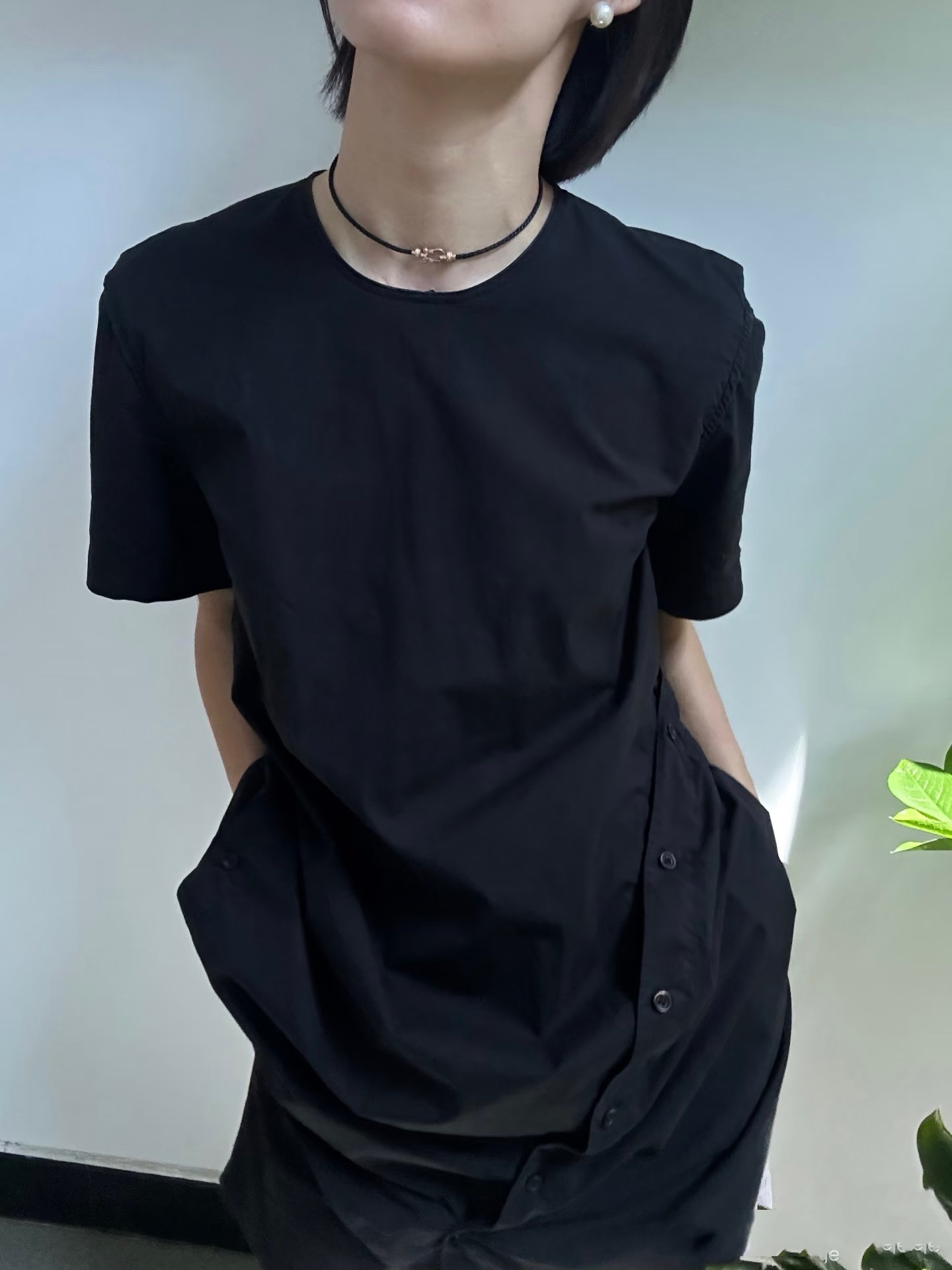 💥新品发布❤火爆🎉钢丝费雷德 Fred斐登满钻、半钻、无钻马蹄扣中性款高品质黑色钢丝绳手链手镯！本命绳👉🏻大牌 时尚 精致💠FORCE 系列手链⭐高端定制～亚金微电镀18k金工艺 精工马蹄扣头手镯！上手效果非常百搭💍 网红达人 时尚一族必备单品 玫瑰金、黄金、银色扣头😘男女情侣款两个码数：17/19cm