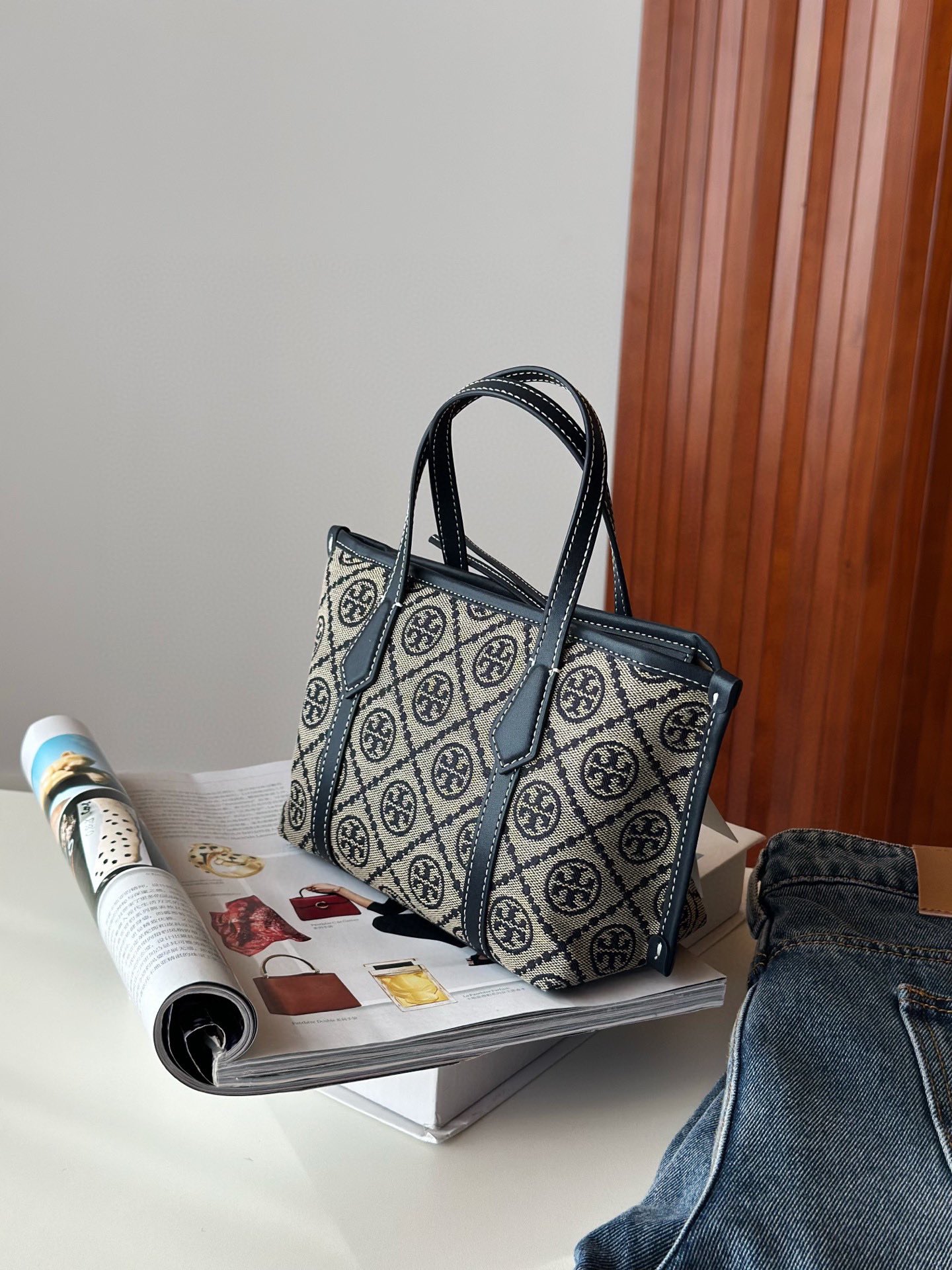 摩奈 Moynat 高定典藏经典高奢皮具手袋托特包斜挎包女包 #5A374B1C 2