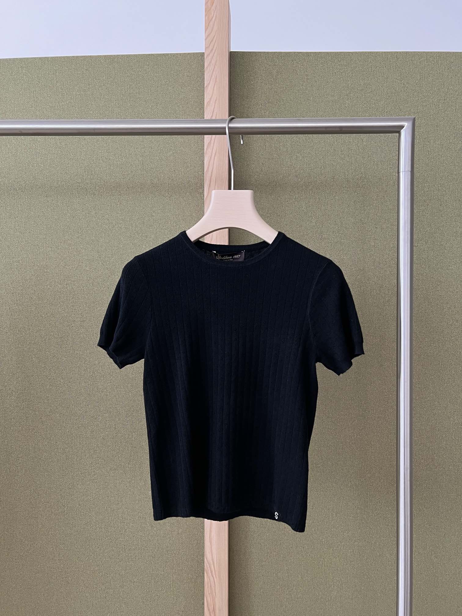 NO:608822,YS ｜New Arrivals Cashmere knitted machine-woven imported from Germany Wear short sleeves underneath, much more fashionable than long sleeves, T-shirt, alexander wang19860909YS ｜New Arrivals 羊绒针织 德国进口机制织 内搭穿短袖 比长袖时尚很多,,T-shirt,alexander wang,Women's clothing