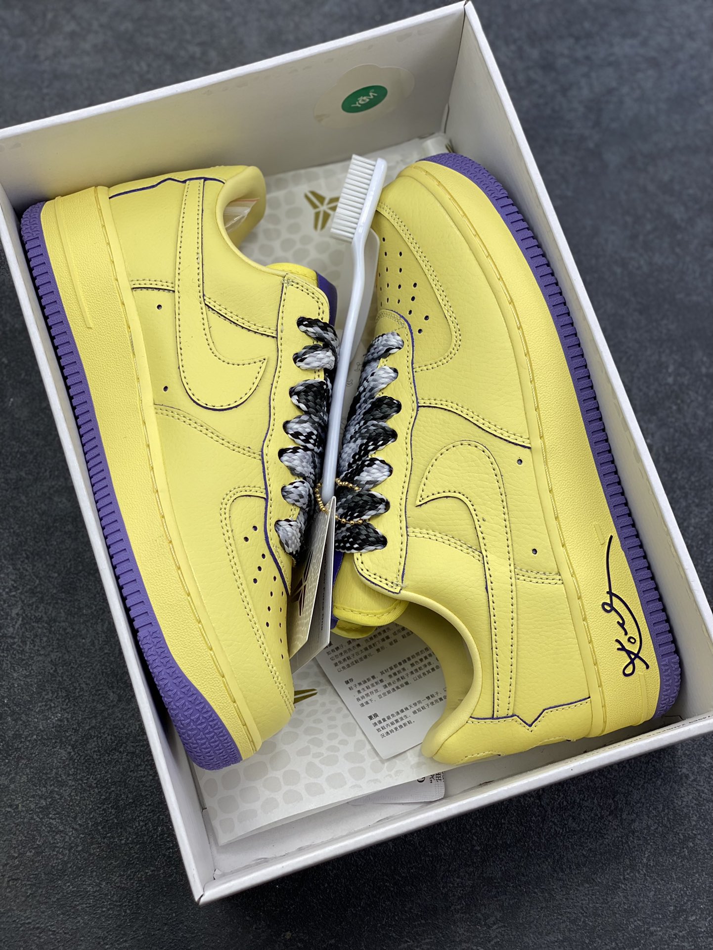 图片[9]-HY版本💯 Nike Air Force 1 Low 科比 空军一号低帮运动休闲板鞋 原楦头原纸板 打造纯正空军版型 专注外贸渠道 全掌内置蜂窝气垫 原盒配件 原厂中底钢印、拉帮完美 货号：HV9408-700 尺码：36 36.5 37.5 38 38.5 39 40 40.5 41 42 42.5 43 44 44.5 45 46-选品中心