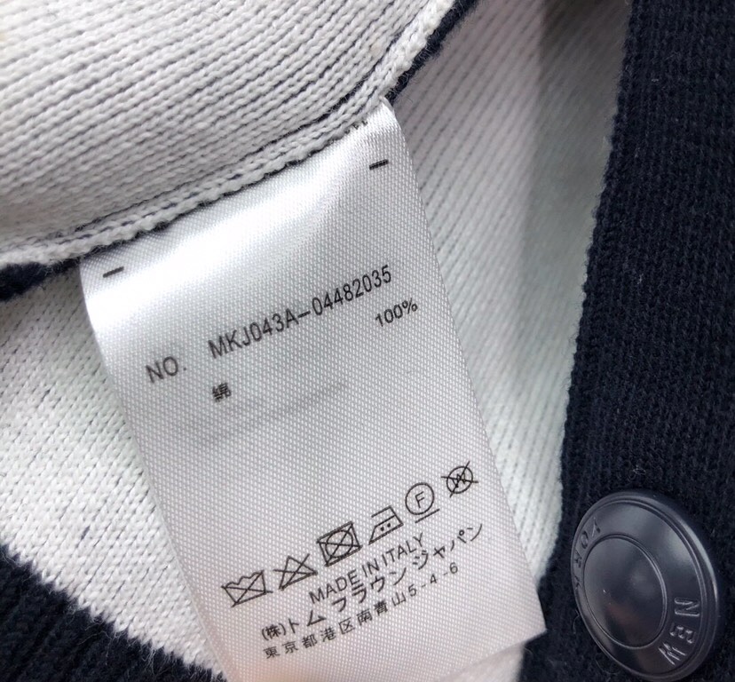 THOM BROWNE 汤姆布朗 TB后背船锚⚓️立领夹克外套 情侣款棒球领开衫\n码数：1-4 颜色：