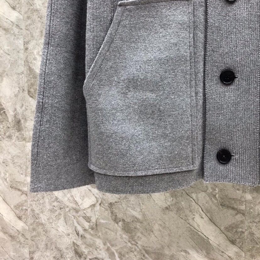 THOM BROWNE 汤姆布朗 TB重工拼接竖条双织外套夹克大衣 针织夹克外套 男女同款情侣款\n码数