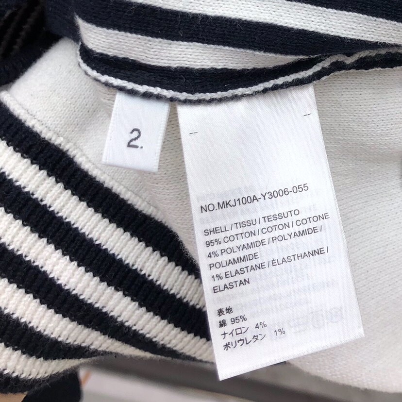 THOM BROWNE 汤姆布朗 TB高版本间色条纹四杠纯棉夹克 针织翻领夹克，\n码数：1-4 颜色：