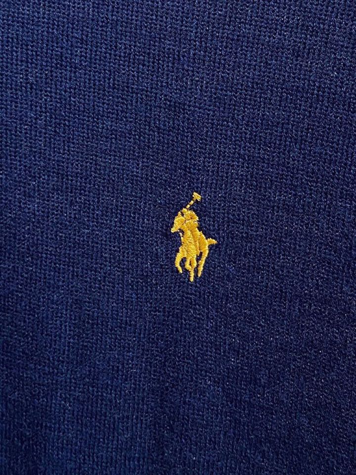 拉夫劳伦25FW秋冬新款桑蚕丝羊毛混纺纯色针织翻领毛衣，男士一粒扣设计基础休闲套头毛衣针织衫！贸易公司渠