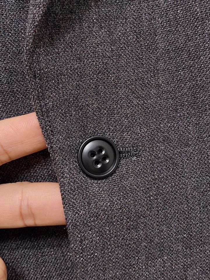 THOM BROWNE 汤姆布朗 TB【典藏新品】原单男士2025年最新秋冬时装羊毛西装单西，贸易公司渠