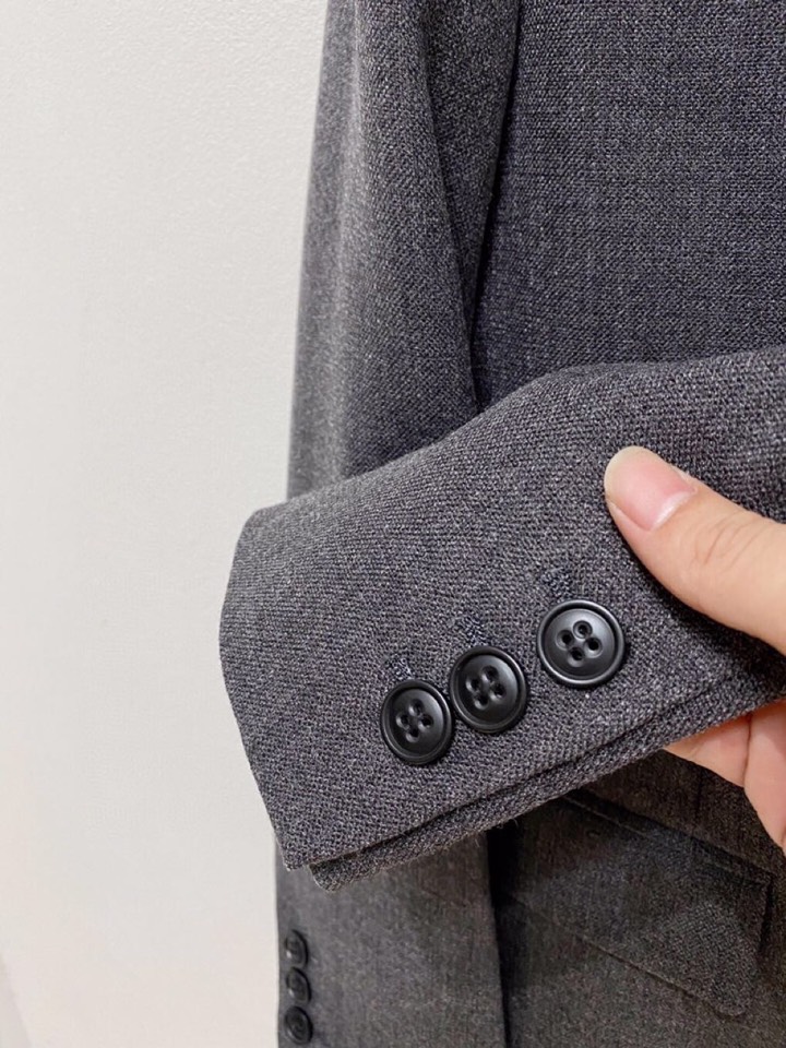 THOM BROWNE 汤姆布朗 TB【典藏新品】原单男士2025年最新秋冬时装羊毛西装单西，贸易公司渠