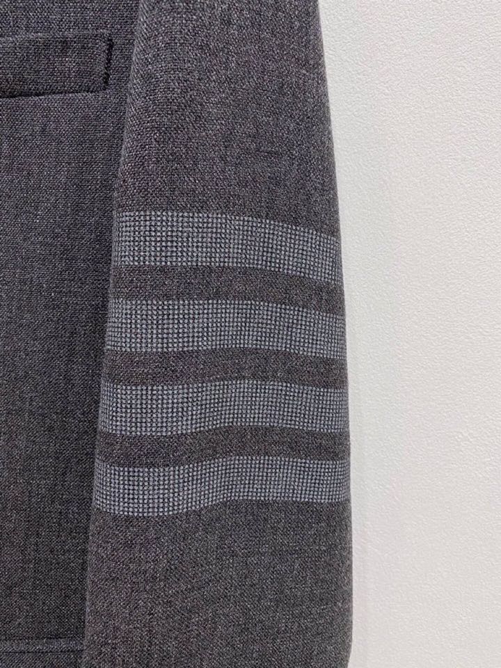 THOM BROWNE 汤姆布朗 TB【典藏新品】原单男士2025年最新秋冬时装羊毛西装单西，贸易公司渠