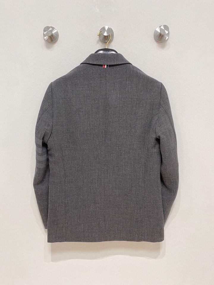 THOM BROWNE 汤姆布朗 TB【典藏新品】原单男士2025年最新秋冬时装羊毛西装单西，贸易公司渠