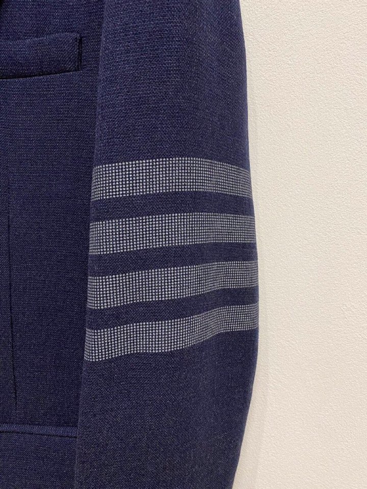 THOM BROWNE 汤姆布朗 TB【典藏新品】原单男士2025年最新秋冬时装羊毛西装单西，贸易公司渠