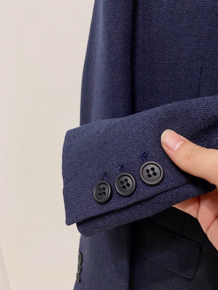 THOM BROWNE 汤姆布朗 TB【典藏新品】原单男士2025年最新秋冬时装羊毛西装单西，贸易公司渠