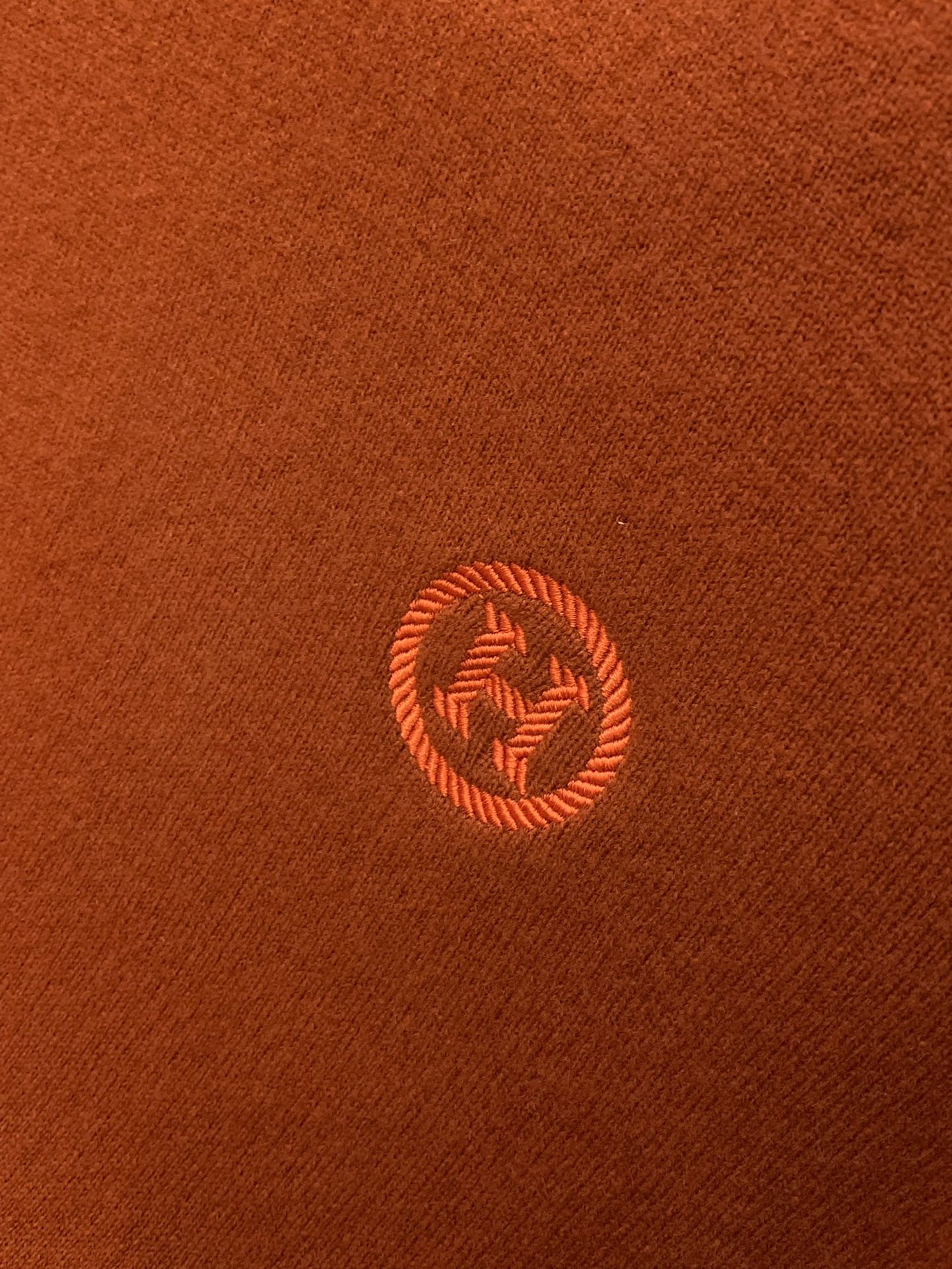 ，Hermès 爱马仕，2025冬季最新品，专柜同步有售，原单狠货，时尚休闲圆领🦙羊毛长袖针织毛衣，定制