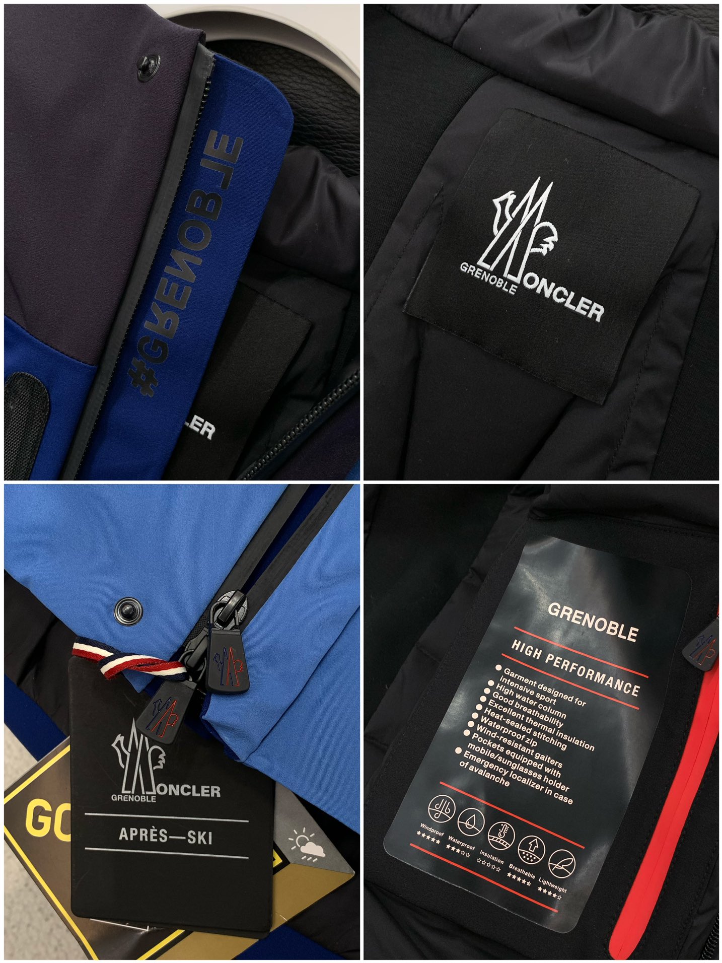 ，Moncler 蒙口，2025冬季最新品，专柜同步有售，原单狠货，时尚休闲连帽拼接棉服外套，上身舒适！