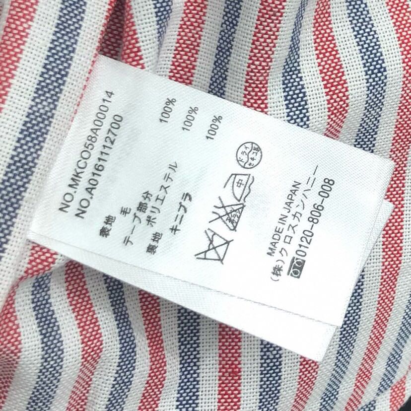 THOM BROWNE 汤姆布朗 TB百搭双侧织带双层休闲夹克外套，翻领夹克外套\n码数：1-4 颜色：