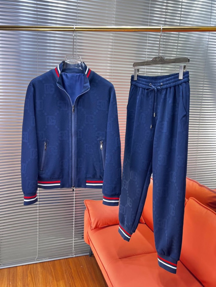 Dolce & Gabbana 杜嘉班纳 DG2025秋冬新品运动休闲连帽套装，十足腔调 上身非常的赞 