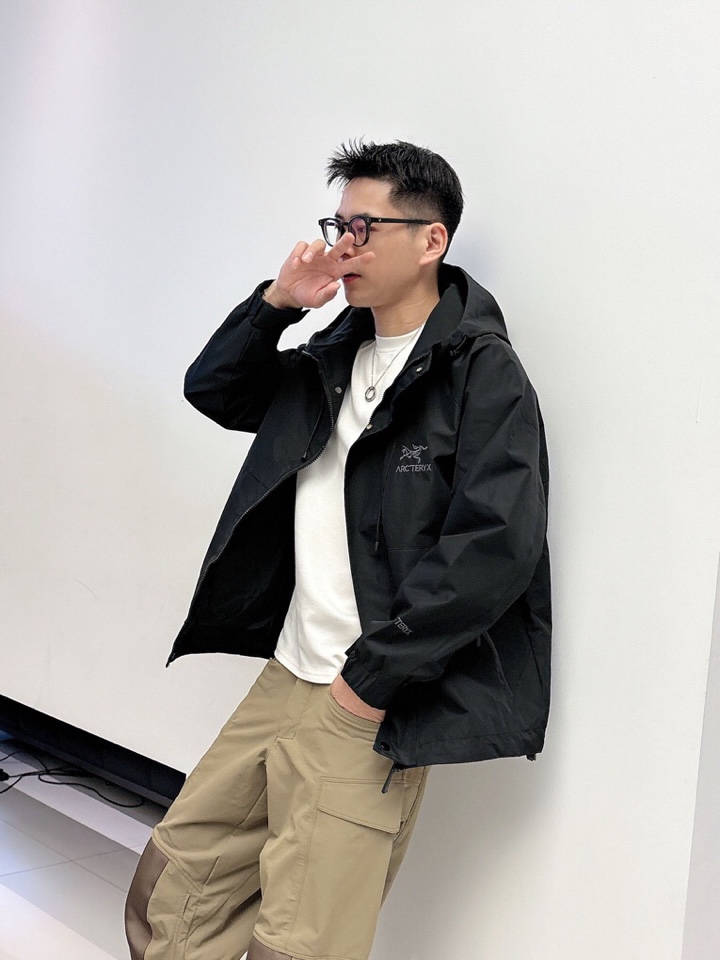 始祖鸟 官网同款，三标齐全，提前发售 2025ss秋冬新款男士夹克外套，原单三标齐全高端版本 定制面料 