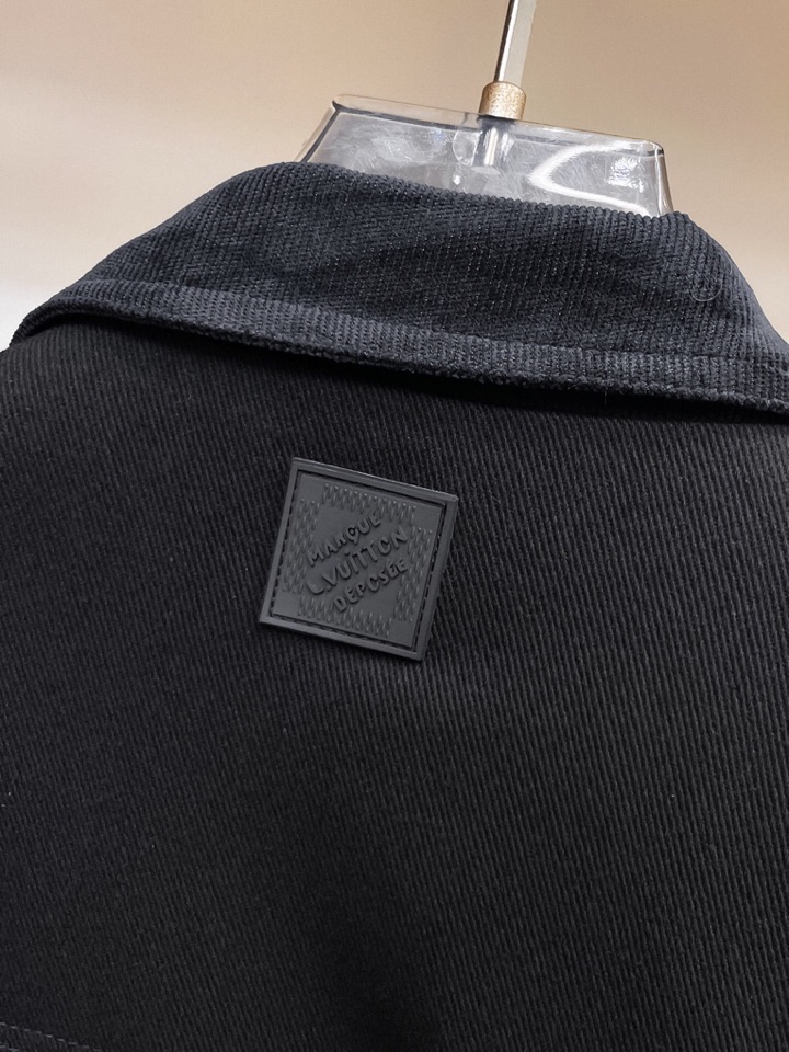 LV 官网同款，三标齐全，提前发售 2025ss秋冬新款男士夹克外套，原单三标齐全高端版本 定制面料 透