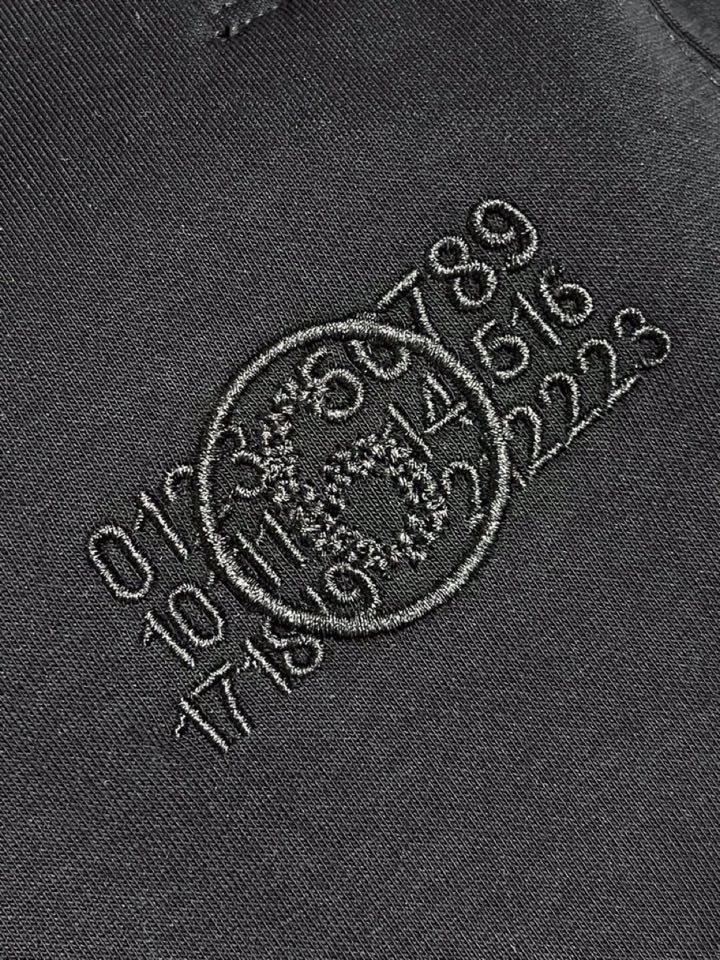 Maison Margiela 马吉拉 mm6 2025ss新款数字刺绣阔腿卫裤休闲裤。完全能够横跨不同