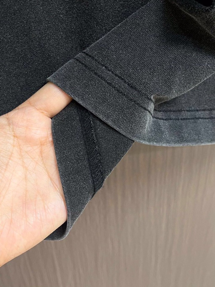 BALENCIAGA 巴黎世家2025ss秋季限定款胶带印花短袖圆领T恤，GSM重磅精梳棉，对比市面25