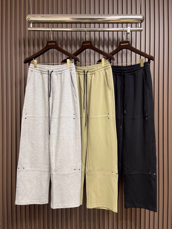 Chrome Hearts 克罗心梵文标识系列卫裤休闲裤，后袋梵文刺绣设计，日本进口毛圈提花棉料，厚度和