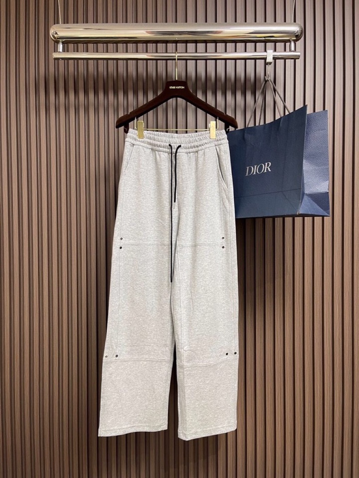 Chrome Hearts 克罗心梵文标识系列卫裤休闲裤，后袋梵文刺绣设计，日本进口毛圈提花棉料，厚度和