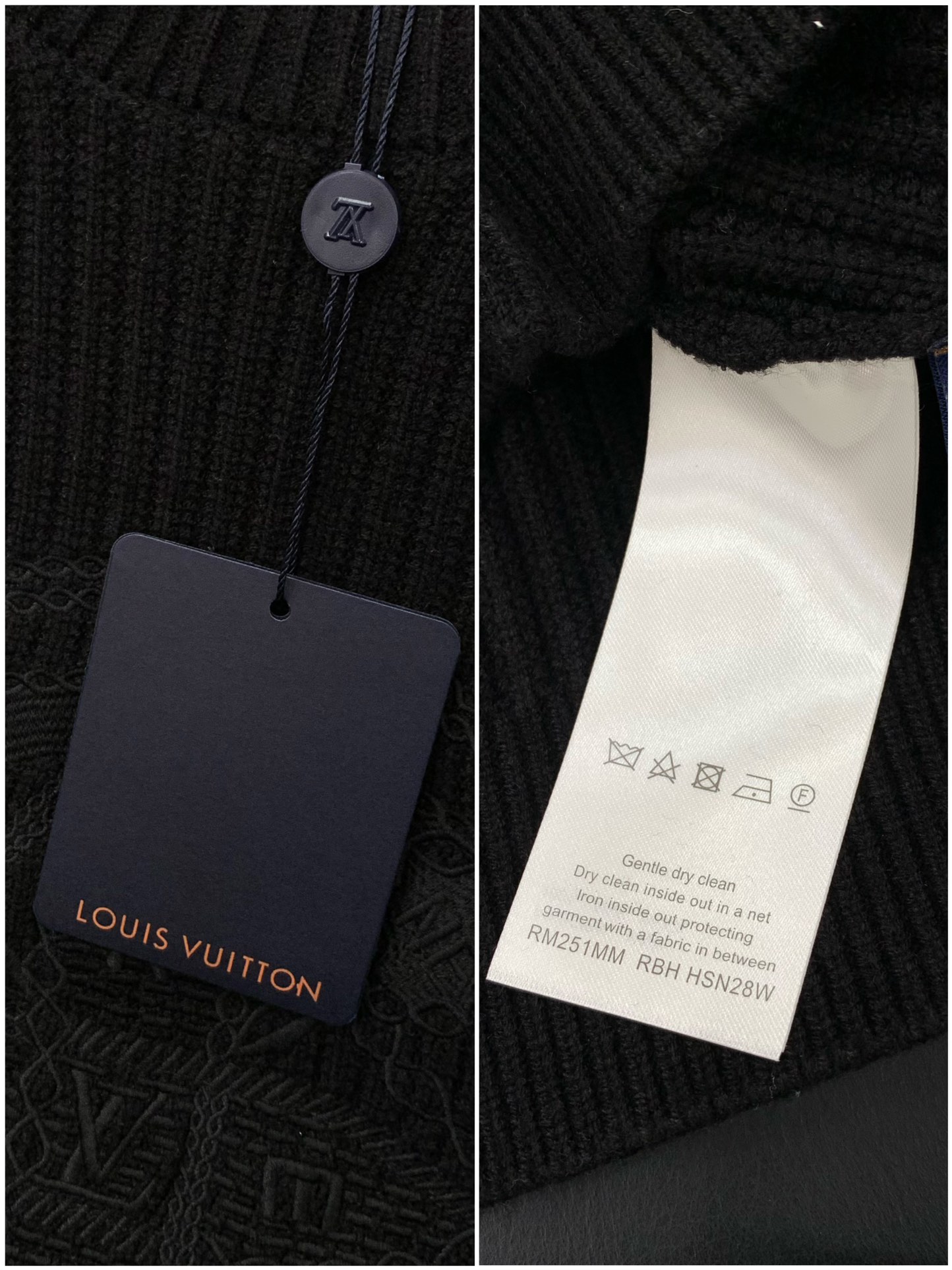 ，LouisVuitton 路易威登，2025秋季最新款，专柜同步有售，原单狠货，时尚休闲圆领长袖针织毛