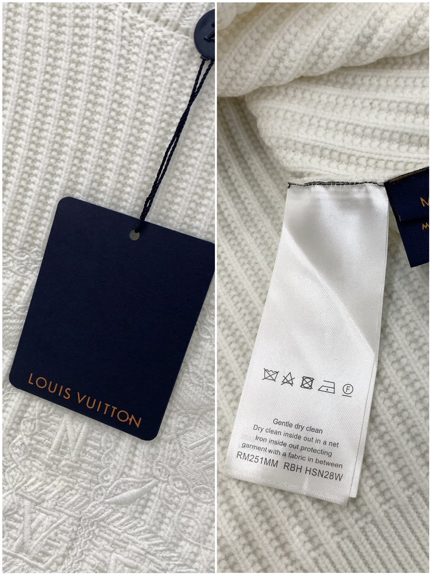 ，LouisVuitton 路易威登，2025秋季最新款，专柜同步有售，原单狠货，时尚休闲圆领长袖针织毛