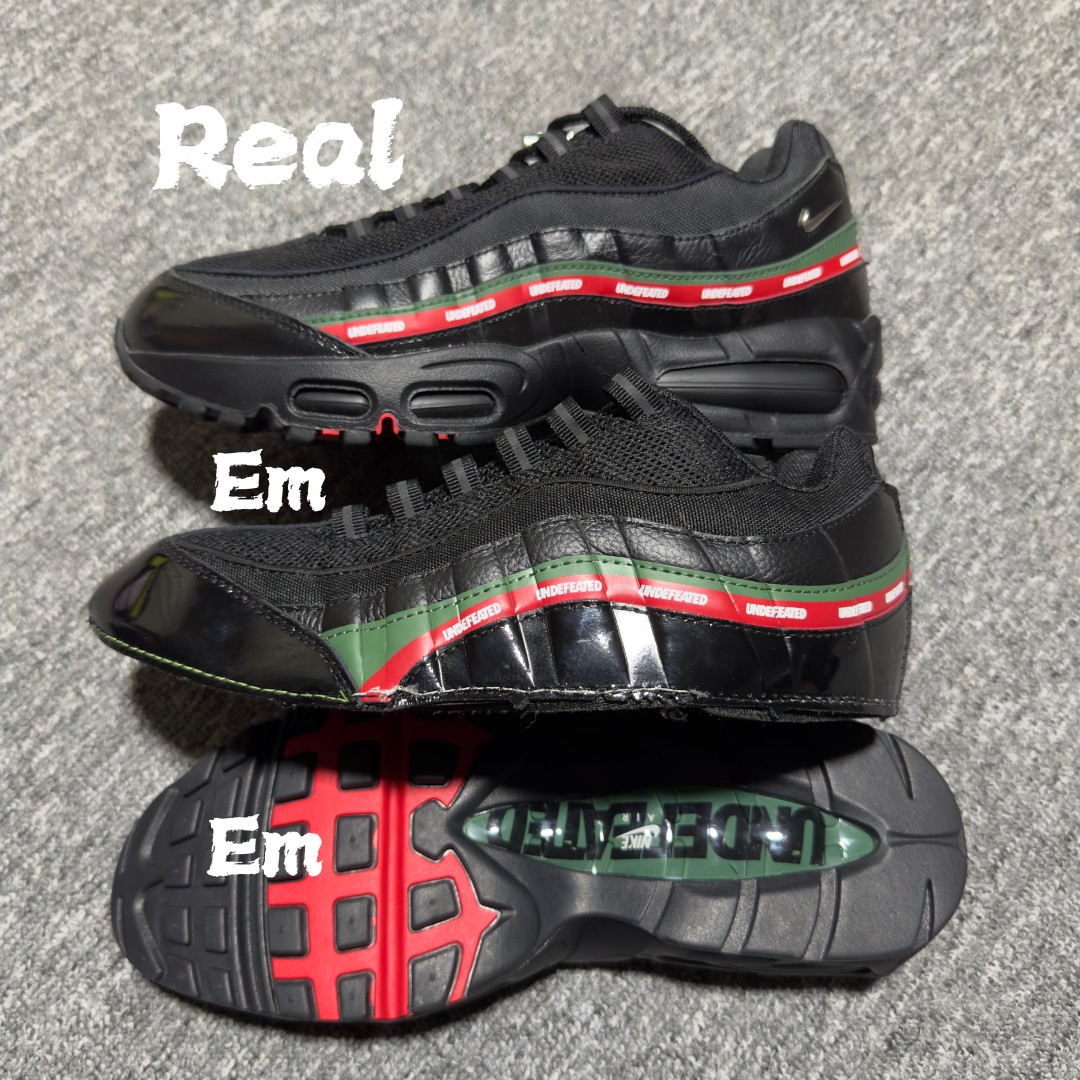 【小绿x/EM纯原】外贸超人气顶流单品 纯原版 UNDEFEATED x NK Air Max 95 \