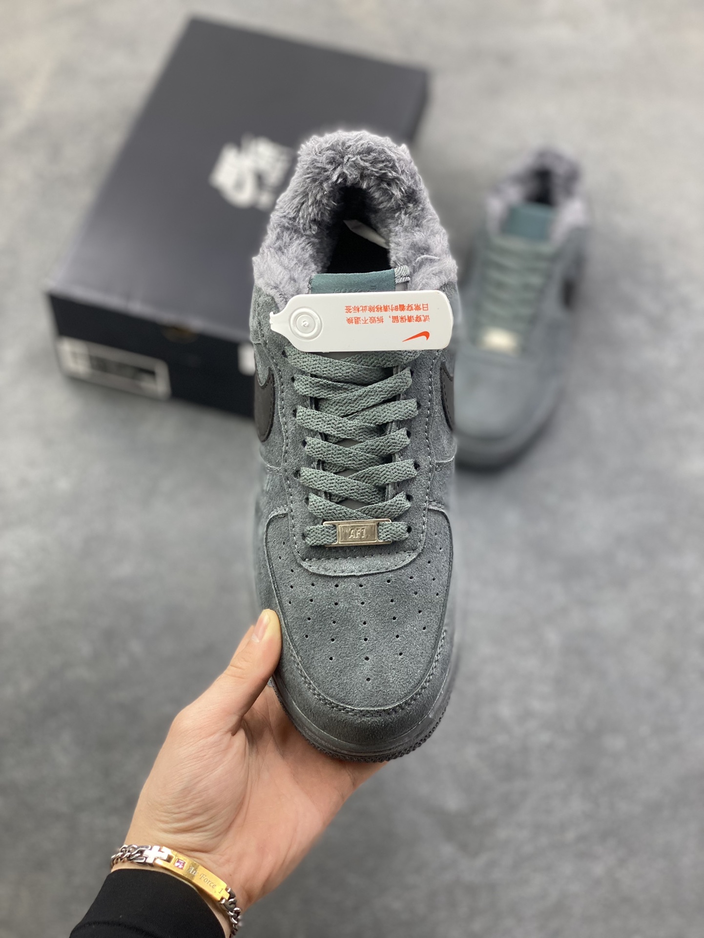 图片[2]-NIke Air Force 1 ‘07 Low 空军一号低帮 运动鞋 休闲鞋 折边针车 工艺难度大 原楦头原纸板 原装鞋盒 定制五金配件 内置全掌气垫 原厂鞋底 货号：DV3464-002 尺码：36 36.5 37.5 38 38.5 39 40 40.5 41 42 42.5 43 44 44.5 45-选品中心