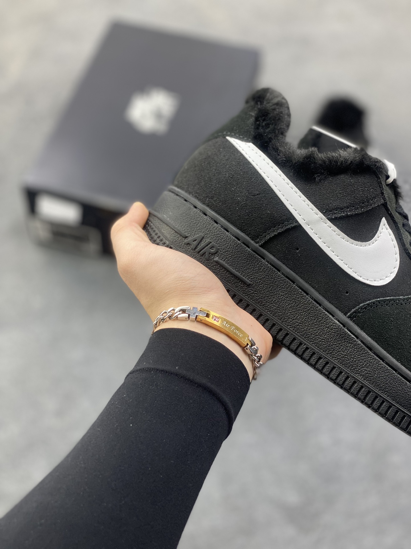 图片[6]-NIke Air Force 1 ‘07 Low 空军一号低帮 运动鞋 休闲鞋 折边针车 工艺难度大 原楦头原纸板 原装鞋盒 定制五金配件 内置全掌气垫 原厂鞋底 货号：DV3464-001 尺码：36 36.5 37.5 38 38.5 39 40 40.5 41 42 42.5 43 44 44.5 45-选品中心