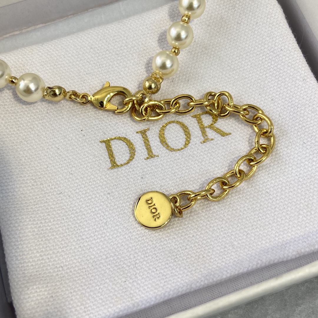 迪奥 Dior 高定典藏传世高定珠宝耳环项链戒指首饰 #A56E7C59 5