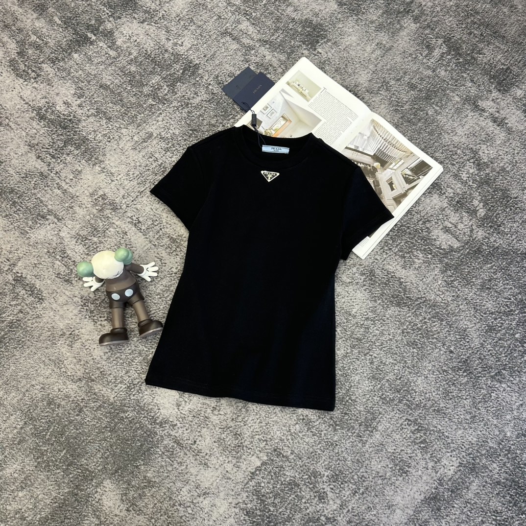 PR Short Sleeve T-Shirt - Stylish and Comfortable (White, Black) 3 i1764922212 8611 1