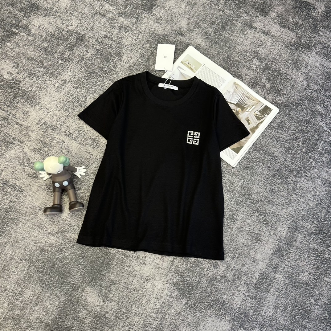 GIV Short Sleeve T-Shirt - Stylish & Comfortable (White & Black) 3 i1764922432 5214 1