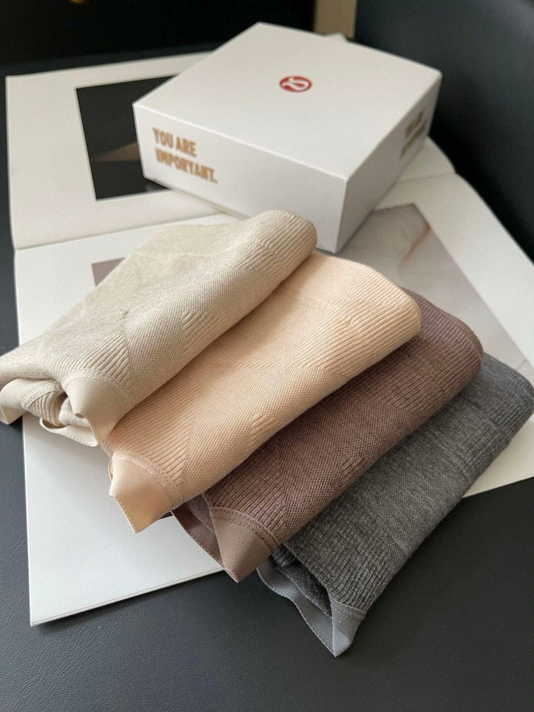 2257B组咖色秋冬新品⭕️lululemon家女款高腰收腹提臀内裤❗️能拿到代工厂这一单太不容易品质完