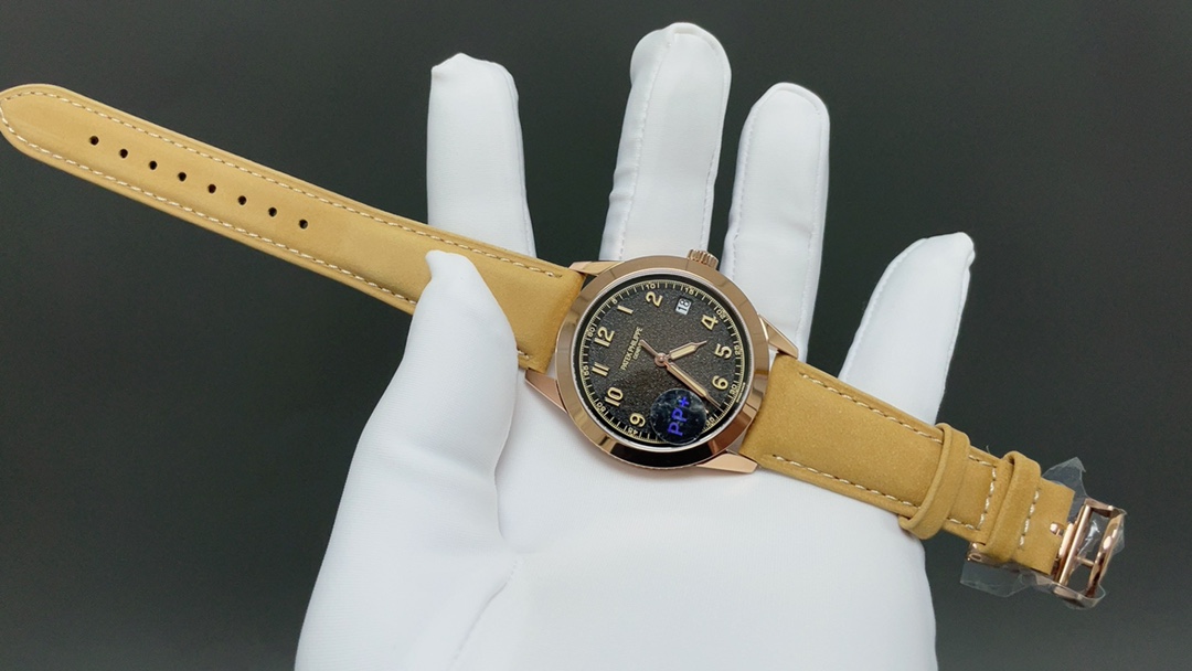 Patek Philippe Style Beige Watches Watches Watches detail image 5 from source 765376