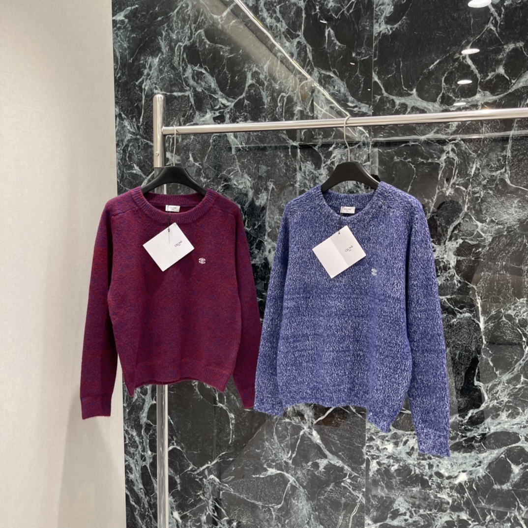 CE Fall/Winter ’25 Sweater: Arc de Triomphe Logo, Retro Style, Unisex Fit