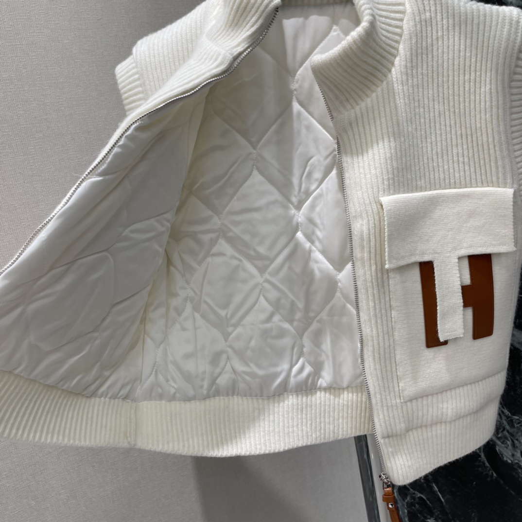 Her Knit Vest with Leather Logo Pockets, Chic Sleeveless Sweater Top 9 i1765169128 1812 7