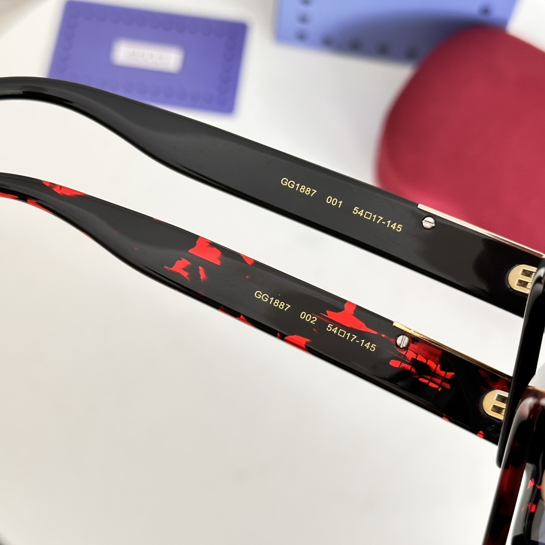 ‼️GUCC*🐝🐝🐝MODEL：GG1887🐝🐝🐝SIZE：54口17-145🐝🐝🐝