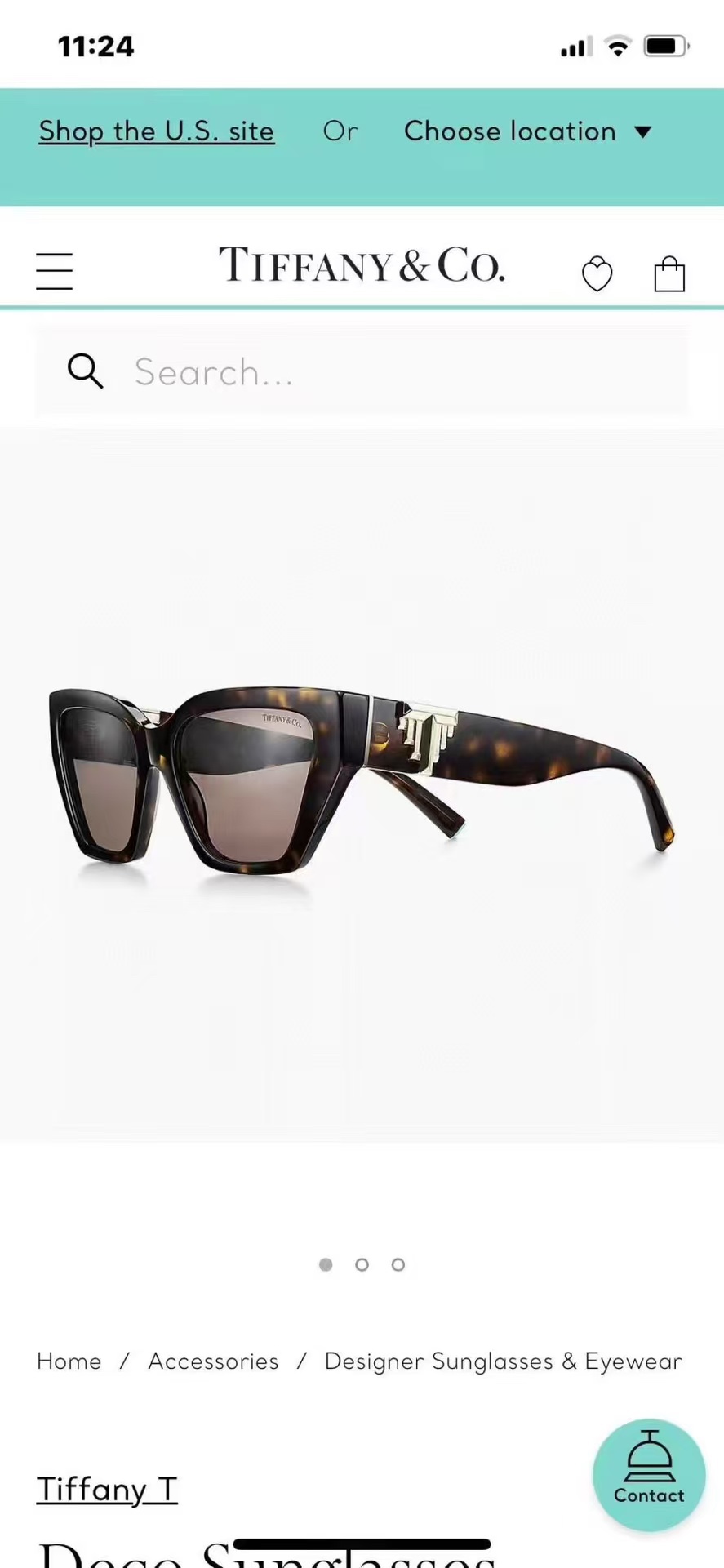 ‼️ 官网图 TIFFANY&Co.✨✨✨MODEL：TF4218✨✨✨ SIZE：55口17-145✨