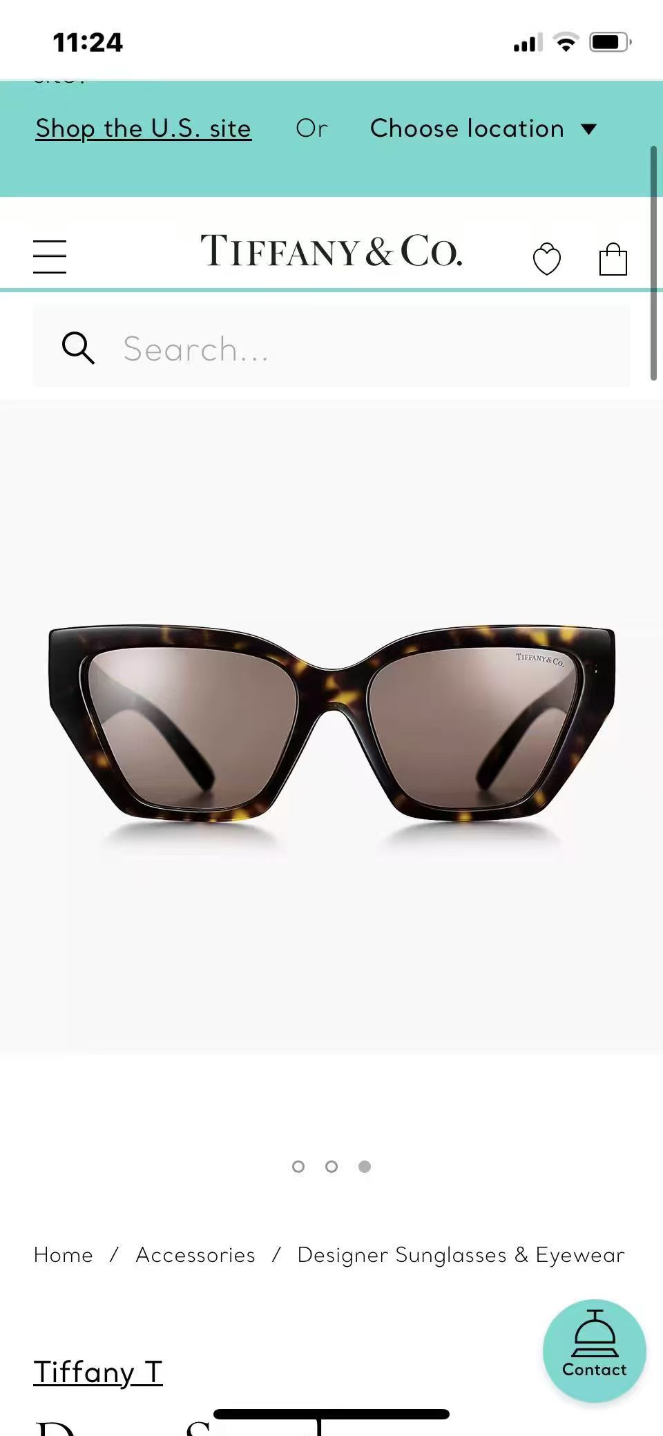 ‼️ 官网图 TIFFANY&Co.✨✨✨MODEL：TF4218✨✨✨ SIZE：55口17-145✨