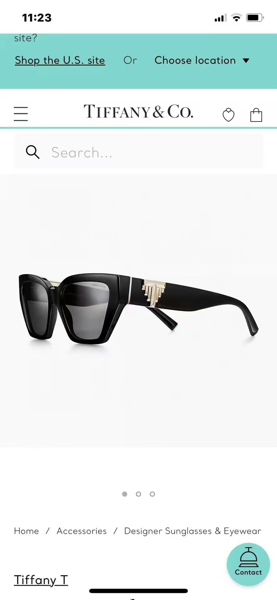 ‼️ 官网图 TIFFANY&Co.✨✨✨MODEL：TF4218✨✨✨ SIZE：55口17-145✨