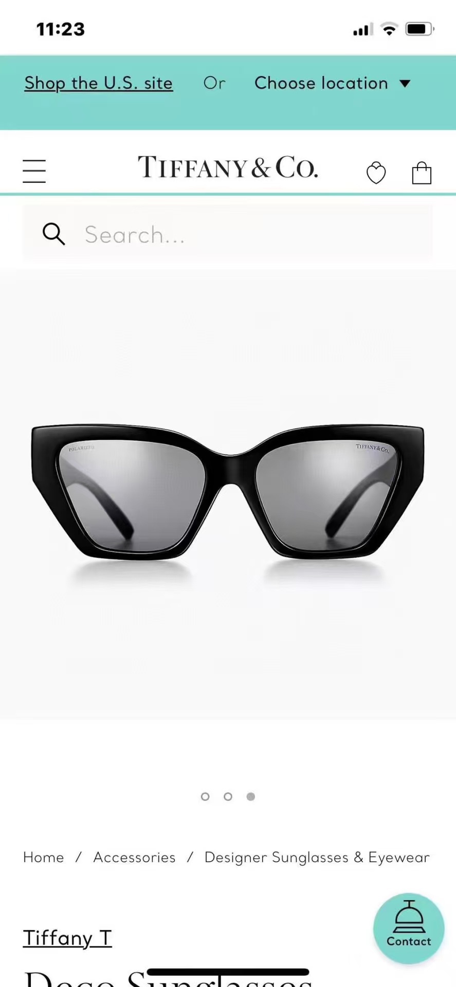 ‼️ 官网图 TIFFANY&Co.✨✨✨MODEL：TF4218✨✨✨ SIZE：55口17-145✨