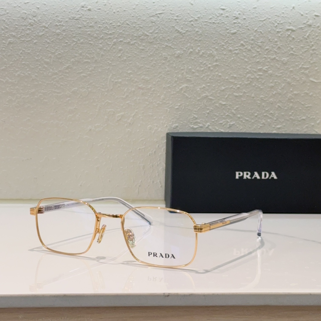 PRADA Eyewear Metal Square Frame